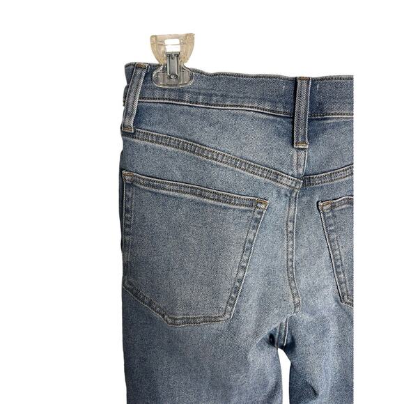 J.CREW Jeans 27 10" Billie Demi Boot Crop Ankle Kick Flare‎ Boho Raw Hem - Picture 10 of 14